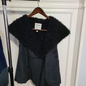 Dylan Los Ngeles vest size small black new